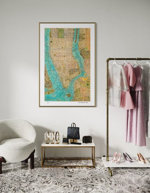 Manhattan Map | Limited Edition Prints